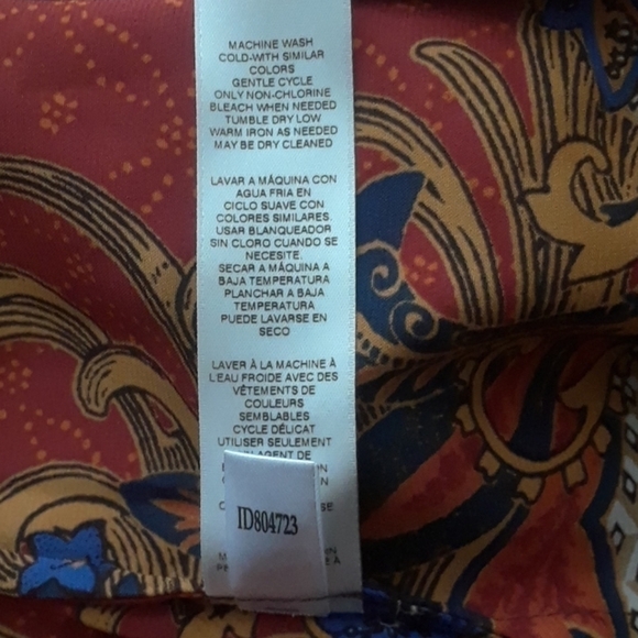 CHICO'S Asymmetrical Tunic Size 1 (M/8) - Picture 15 of 15